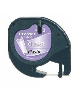 DYMO 12mm LetraTAG Plastic tape label-making tape