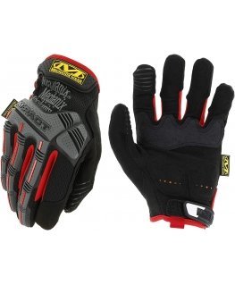 Mechanix Wear Gloves Mechanix M-Pact® 52 black/red 10/L size. Velcro, TrekDry®, Synthetic Leather, Palm, Gear, Armortex®, Finger