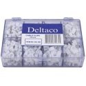 Deltaco KK-100 cable clamp White 230 pc(s) Deltaco KK-100 cable clamp White 230 pc(s)