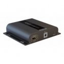 HDMI extension DELTACO HDbitT, 120m, UltraHD, IR, HDCP 1.4, black / LKV683-100 / HDMI-252 HDMI extension DELTACO HDbitT, 120m, UltraHD, IR, HDCP 1.4, black / LKV683-100 / HDMI-252