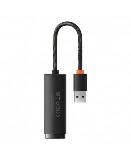 Baseus Lite Series USB to RJ45 network adapter, 100Mbps (black)