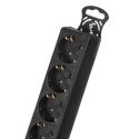 Maclean Energy MCE195G - Socket box 6-way 5m Black Maclean Energy MCE195G - Socket box 6-way 5m Black