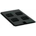 TOTEN, fan packages with 4 fans for 600 / 800x1200 mm cabinet / 19-FT1U412 TOTEN, fan packages with 4 fans for 600 / 800x1200 mm cabinet / 19-FT1U412