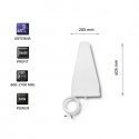 Qoltec 57021 4G LTE Antenna | 18 dBi | Outdoor
