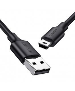 USB to Mini USB Cable UGREEN US132, 3m (black)