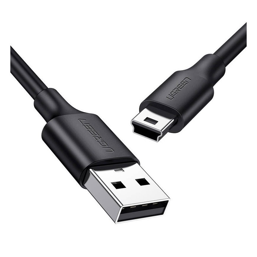 USB to Mini USB Cable UGREEN US132, 3m (black)