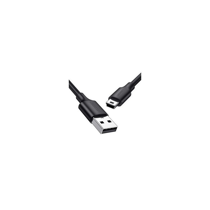 USB to Mini USB Cable UGREEN US132, 3m (black) – 2