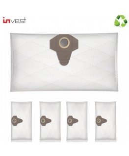 Invest Эко Синтетические мешки для пылесоса De Longhi Pental Compra Domoscout / Knaufland (5шт.)