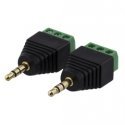 Deltaco TBL-1007 гендерный адаптер 3.5mm 2-pin Terminal Черный Deltaco TBL-1007 гендерный адаптер 3.5mm 2-pin Terminal Черный