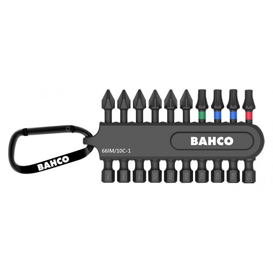 Bahco Impact bits set 50mm, 10pcs
