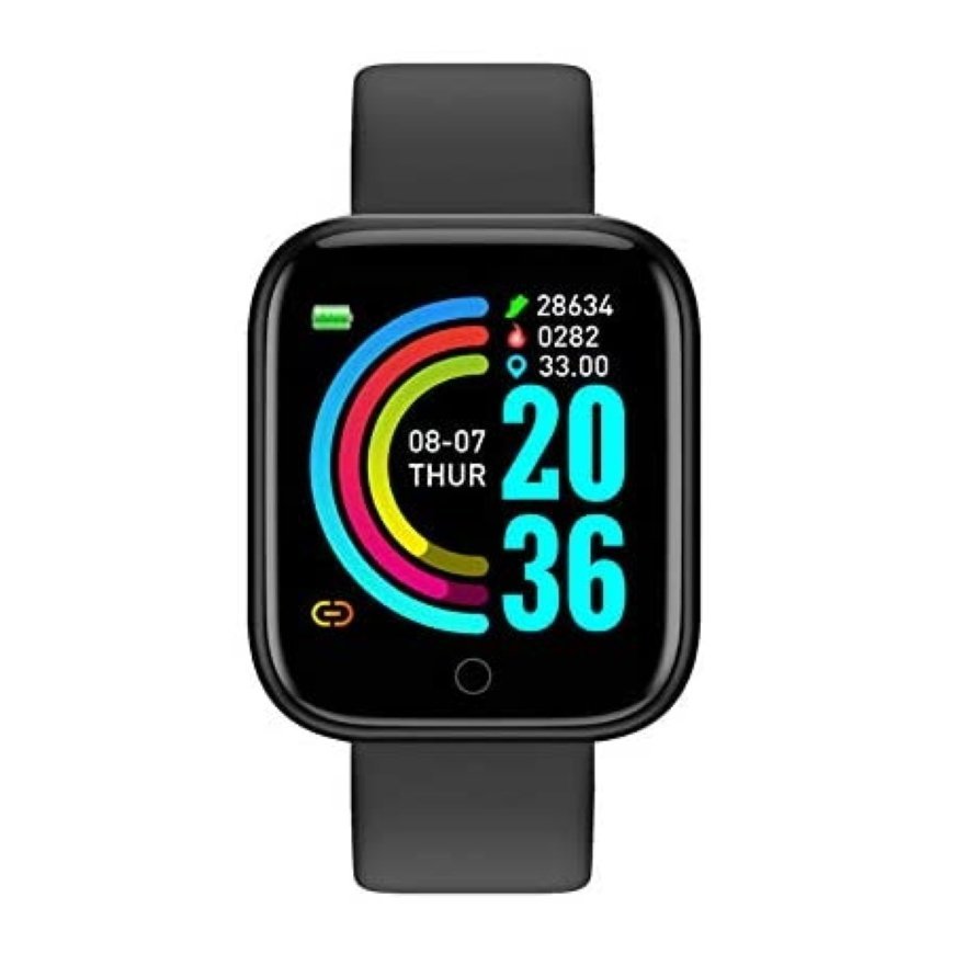 iWear M8 Smart & Fit Watch with Full Touch 1.3'' IPS Media control / HR / Blood pressure / Social Black – 2