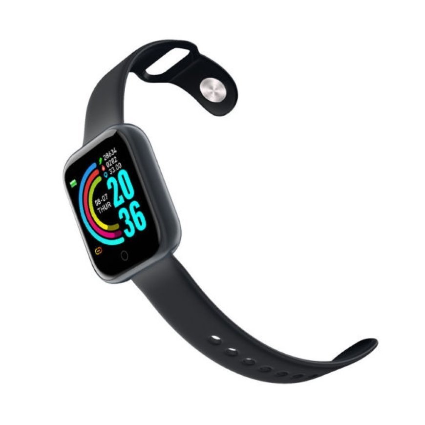 iWear M8 Smart & Fit Watch with Full Touch 1.3'' IPS Media control / HR / Blood pressure / Social Black – 3