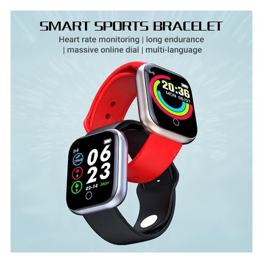iWear M8 Smart & Fit Watch with Full Touch 1.3'' IPS Media control / HR / Blood pressure / Social Black – 5