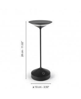 ab+ by Abert Tempo portable Table Lamp anthracite