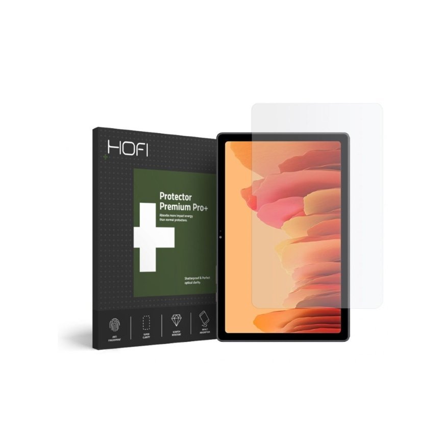 Hofi Aizsargstikls 9H PRO+ ekstra aizsardzība telefona ekrānam priekš Planšetdatora Samsung Galaxy Tab A7 10.4 2020 T500 / T505 – 2