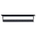 Intracom INTELLINET 720328 Intellinet Blank 24-port panel for Keystone Jack 1U 19 with cable organizer