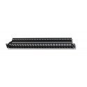Intracom INTELLINET 720328 Intellinet Blank 24-port panel for Keystone Jack 1U 19 with cable organizer