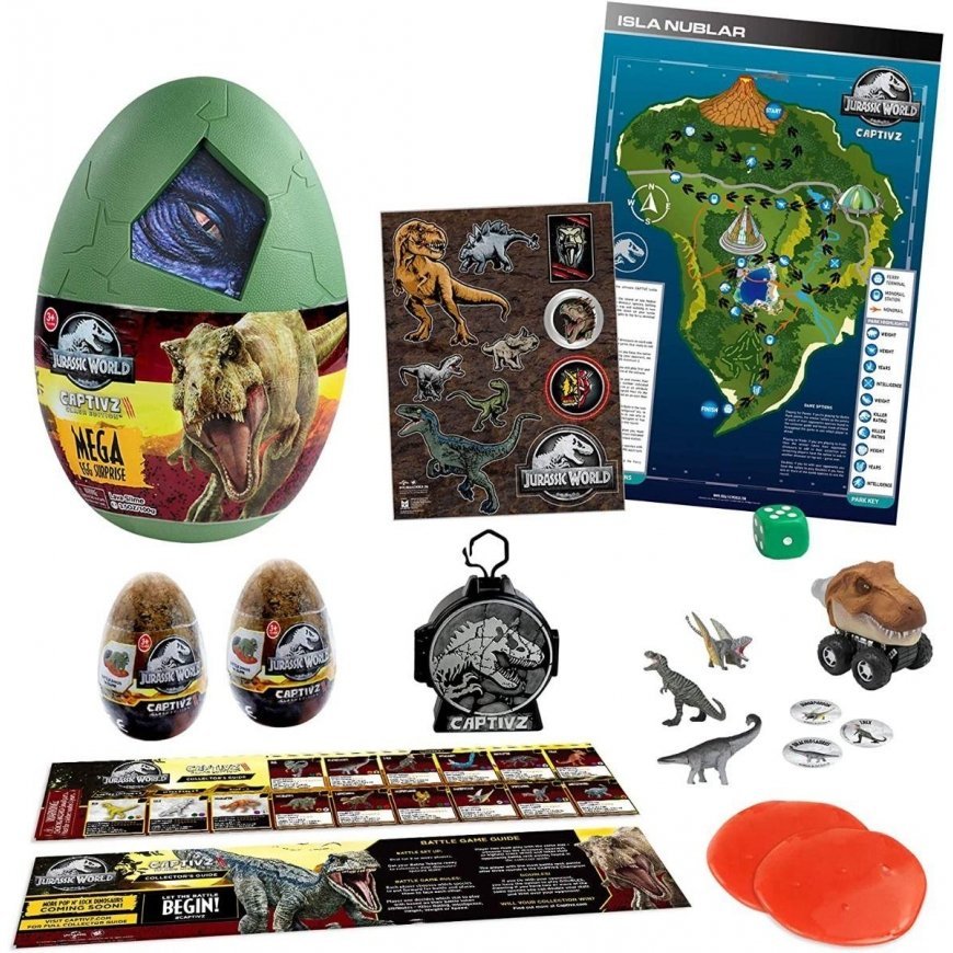 CAPTIVZ mega kiaušinio rinkinys Clash Edition, TM-JW-C3DLG – 3