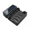 Battery charger XTAR X4 for 18650 AA AAA cell ni-MH li-ion 4 places