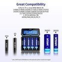 Baterijų įkroviklis XTAR X4 18650 AA AAA elementam ni-MH li-ion 4 vietų Baterijų įkroviklis XTAR X4 18650 AA AAA elementam ni-MH li-ion 4 vietų