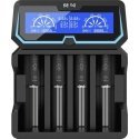 Battery charger XTAR X4 for 18650 AA AAA cell ni-MH li-ion 4 places Battery charger XTAR X4 for 18650 AA AAA cell ni-MH li-ion 4 places