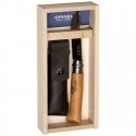 Opinel No. 08 Carbon + Sheath pencil case Opinel No. 08 Carbon + Sheath pencil case