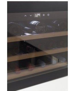 Caso WineSafe 18 EB Inox Kompresorinis vyno šaldiklis Įmontuoti Sidabras 18 buteliai