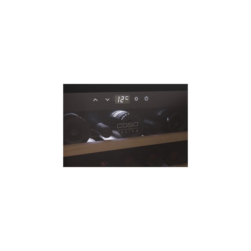 Caso WineSafe 18 EB Inox Compressor wine cooler Built-in Silver 18 bottle(s) – 2