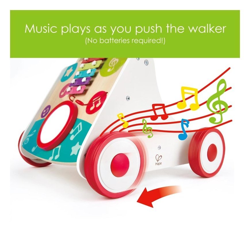 Hape Toys My First Musical Walker vaikštynė kūdikiui Multi spalvos – 3