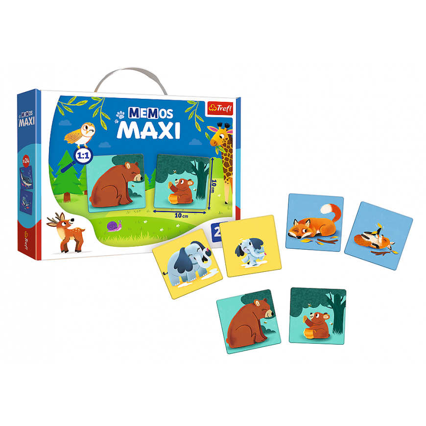 TREFL Memo Maxi Animals – 4