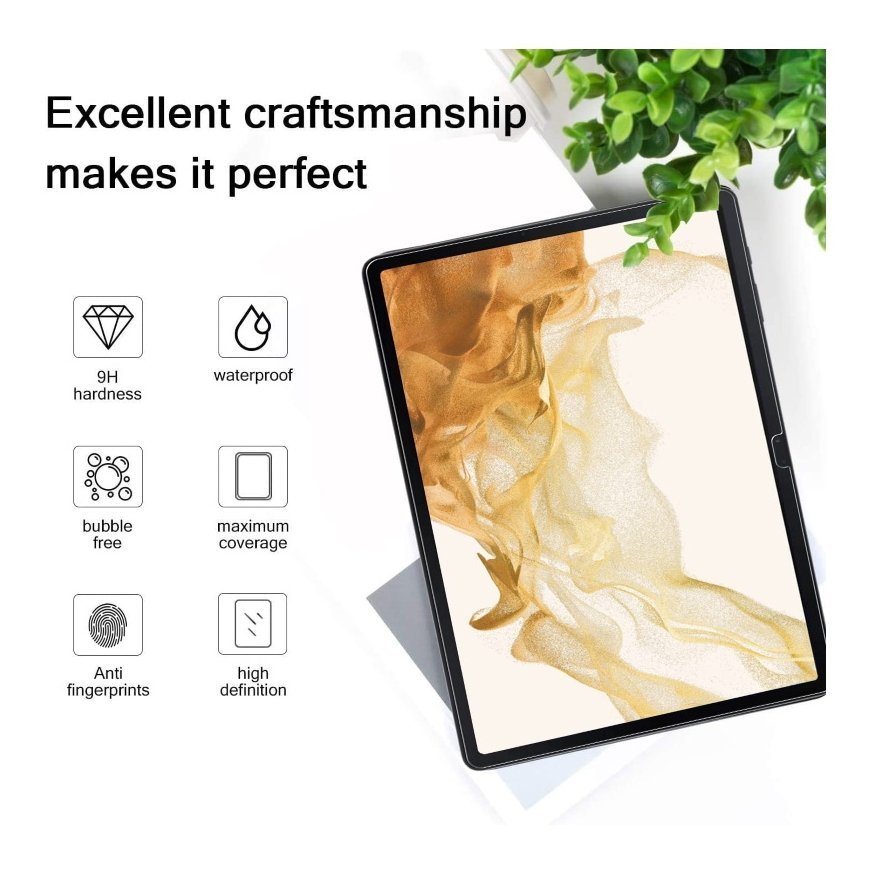 Riff Protection Tempered glass for Tablet PC Samsung Galaxy Tab SM-X800 S8 Plus 12.7'' (2022) – 3