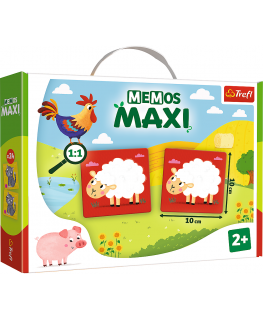 TREFL Мемо Макси Животные на ферме