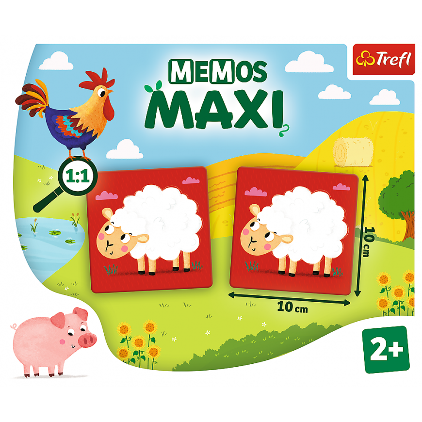 TREFL Мемо Макси Животные на ферме – 2
