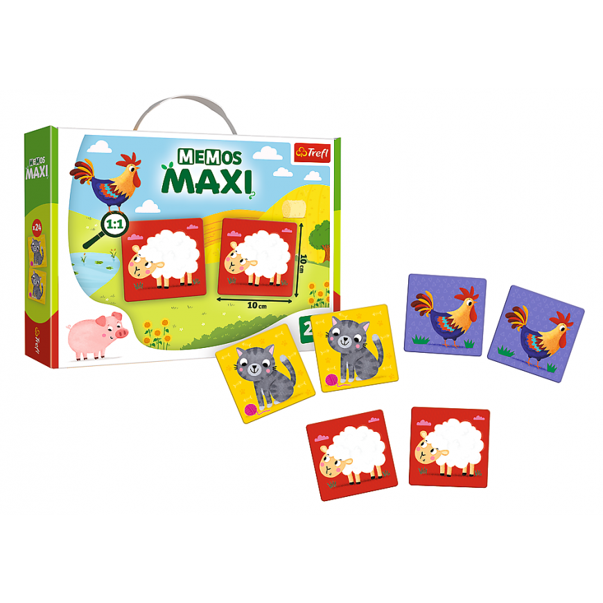 TREFL Мемо Макси Животные на ферме – 4