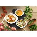 Villeroy & Boch Vapiano trio Bowl set, 6-piece, white Villeroy & Boch Vapiano trio Bowl set, 6-piece, white