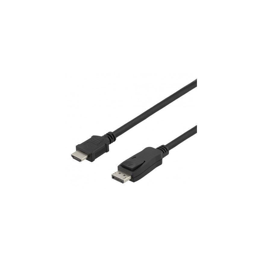 Deltaco Cable DELTACO DisplayPort to HDMI