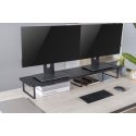 ErgoWork Long Haul monitor stand, black ErgoWork Long Haul monitor stand, black