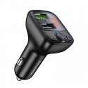 Borofone BC41 Bluetooth MP3 player/FM wave modulator (hands-free, Micro SD, QC3.0 USB-A, USB-A 5V/1A)
