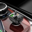 Borofone BC41 Bluetooth MP3 player/FM wave modulator (hands-free, Micro SD, QC3.0 USB-A, USB-A 5V/1A)