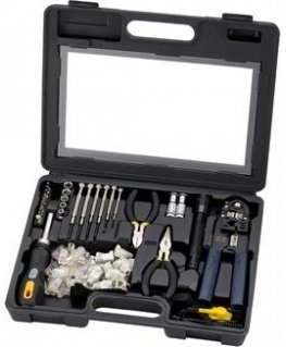 Tool Kit, Deltaco Sprotek STK-985, black / VK-257