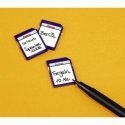 Hama "SD/MMC" Memory Card Labels pašlīmējošā etiķete Balts 18 pcs