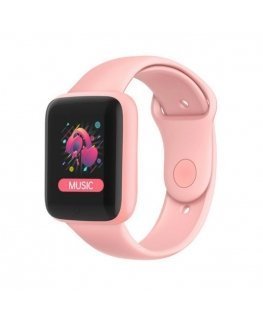 iWear M7 Smart & Fit Watch with Full Touch 1.3'' IPS Media control / HR / Blood pressure / Social Pink