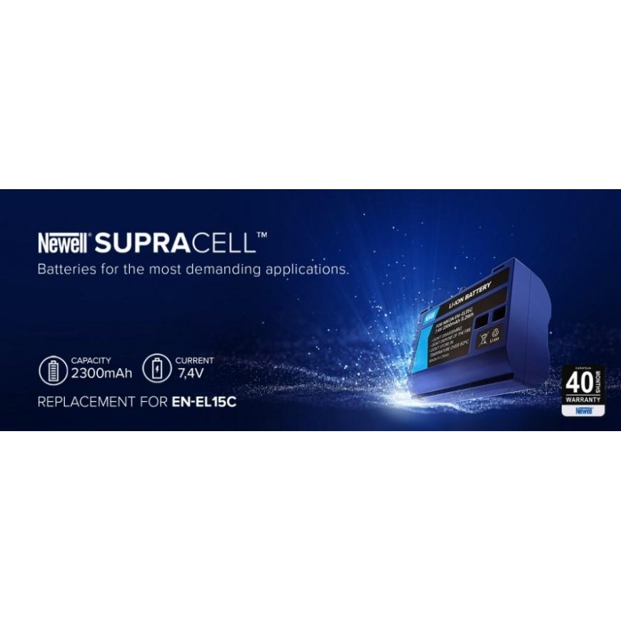 Newell battery SupraCell Nikon EN-EL15c – 10