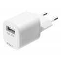 Deltaco USB-AC181 PDA/mobīlo telefonu lādētājs Balts Iekštelpas