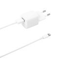 Deltaco USB-AC181 зарядное устройство для мобильных устройств Белый Для помещений Deltaco USB-AC181 зарядное устройство для мобильных устройств Белый Для помещений