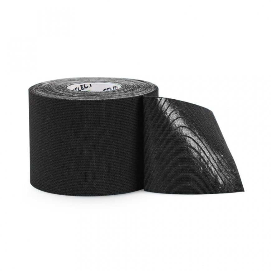 Kinesiological tape Select K-Tape, black 5 cm X 5 m