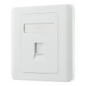 Deltaco VR-226 wall plate/switch cover White