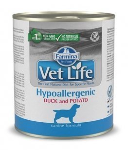 Farmina Vet Life Diet DOG Hypoallergenic Duck & Potato 300 g
