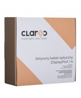 CLAROC CABLE FIBER OPTIC DP 1.4, AOC, 8K@60HZ, 15M
