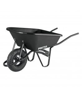 Truper Garden wheelbarrow with plastic tray and 95L Pretul® studded tire
